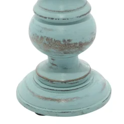 Mango Wood Traditional Candle Holder Set