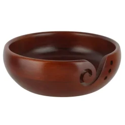Mango Wood Yarn Bowl by Loops & Threads®