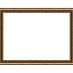 Manhattan Bronze Narrow Framed Dry Erase Magnetic Board