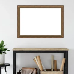 Manhattan Bronze Narrow Framed Dry Erase Magnetic Board