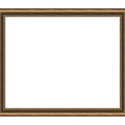 Manhattan Bronze Narrow Framed Dry Erase Magnetic Board