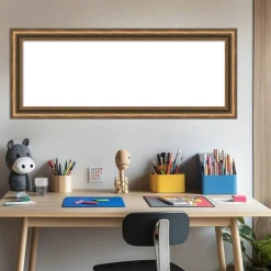 Manhattan Bronze Narrow Framed Dry Erase Magnetic Board