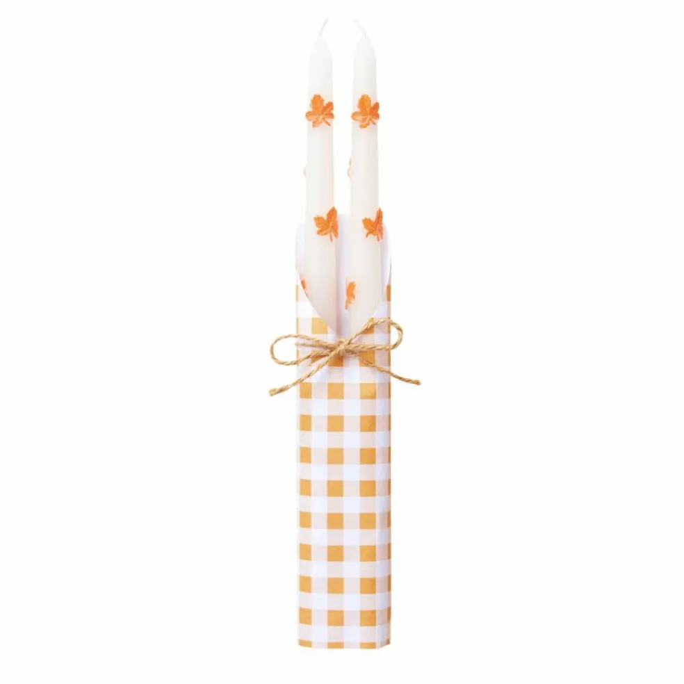 12" Maple Leaves Taper Candles, 2ct. by Ashland®