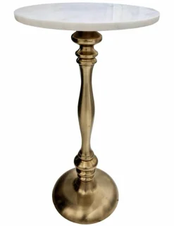 22.5" Marble Accent Table by Ashland®