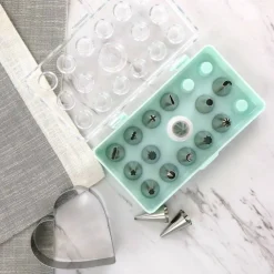 Martha Stewart Stainless Steel Cake Decorating Nozzles Set