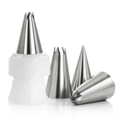 Martha Stewart Stainless Steel Cake Decorating Nozzles Set