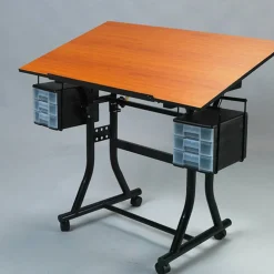 Martin Universal Design® Creation Station Hobby Table, Cherrywood Melamine Top