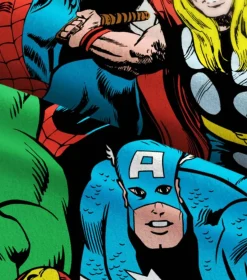 Marvel® Comics Packed Fleece Fabric