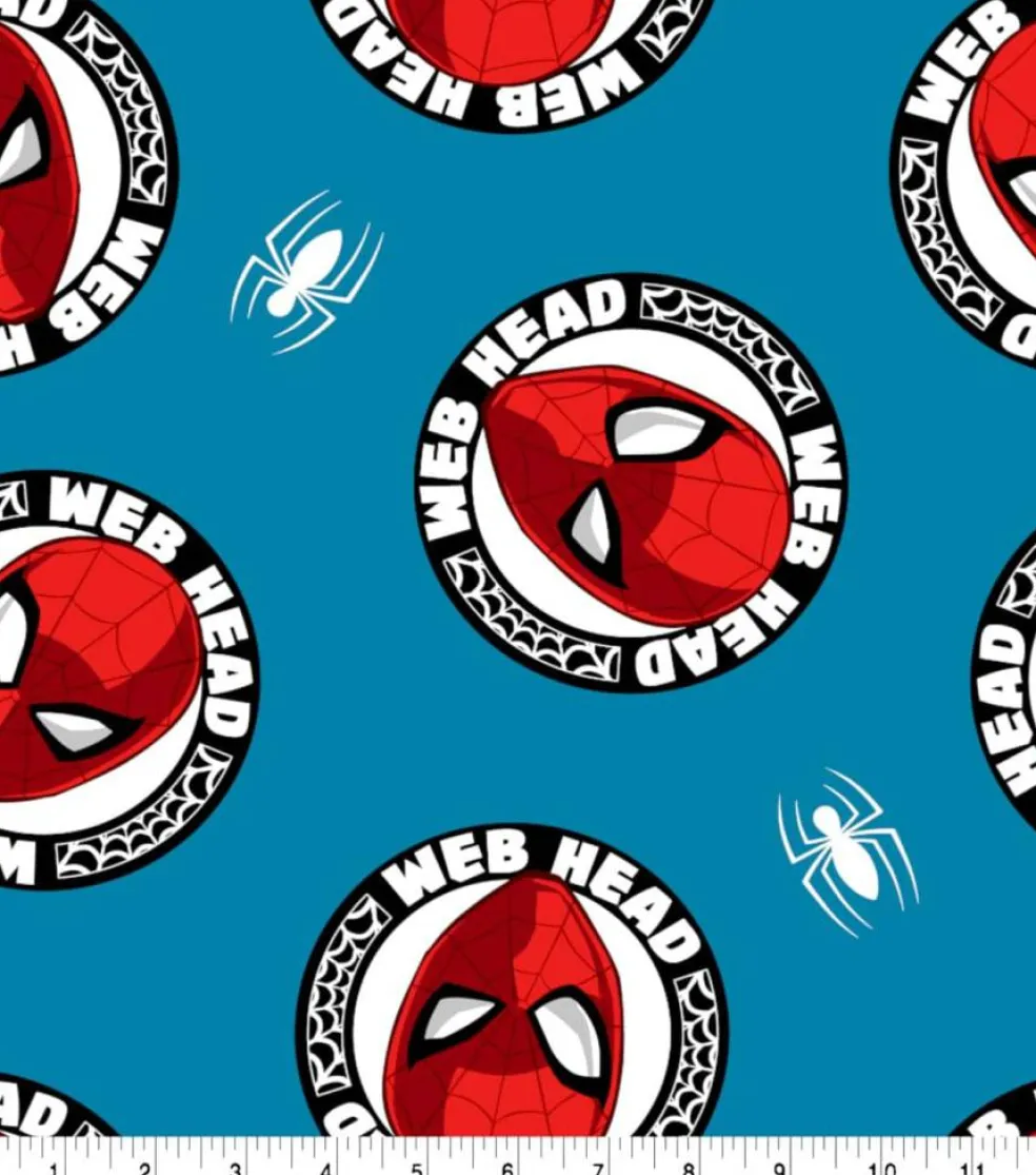 Marvel® Spider-Man Web Head Fleece Fabric