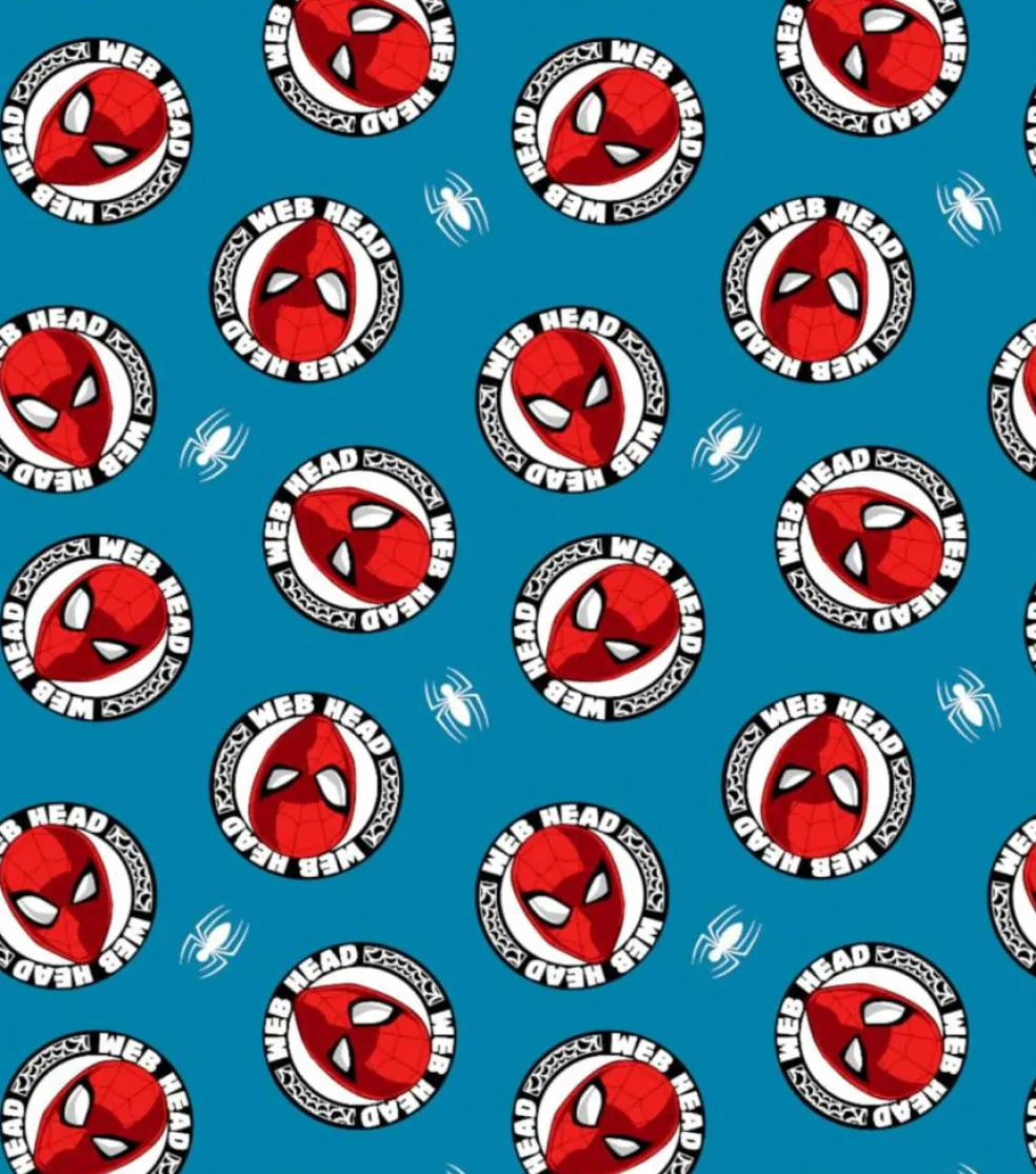 Marvel® Spider-Man Web Head Fleece Fabric