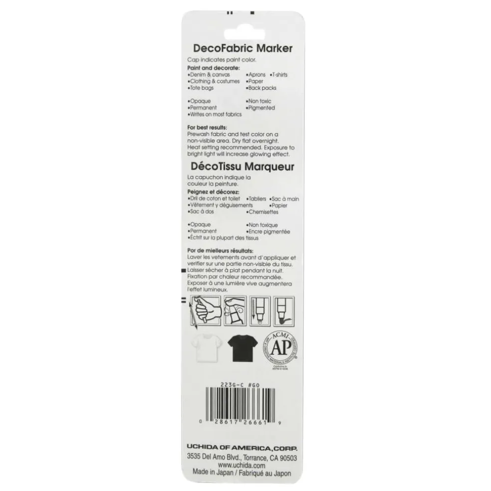 Marvy® Uchida Glow in the Dark DecoFabric Paint Marker