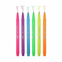 Marvy® Uchida LePen® Extra Fine 6 Neon Pen Set