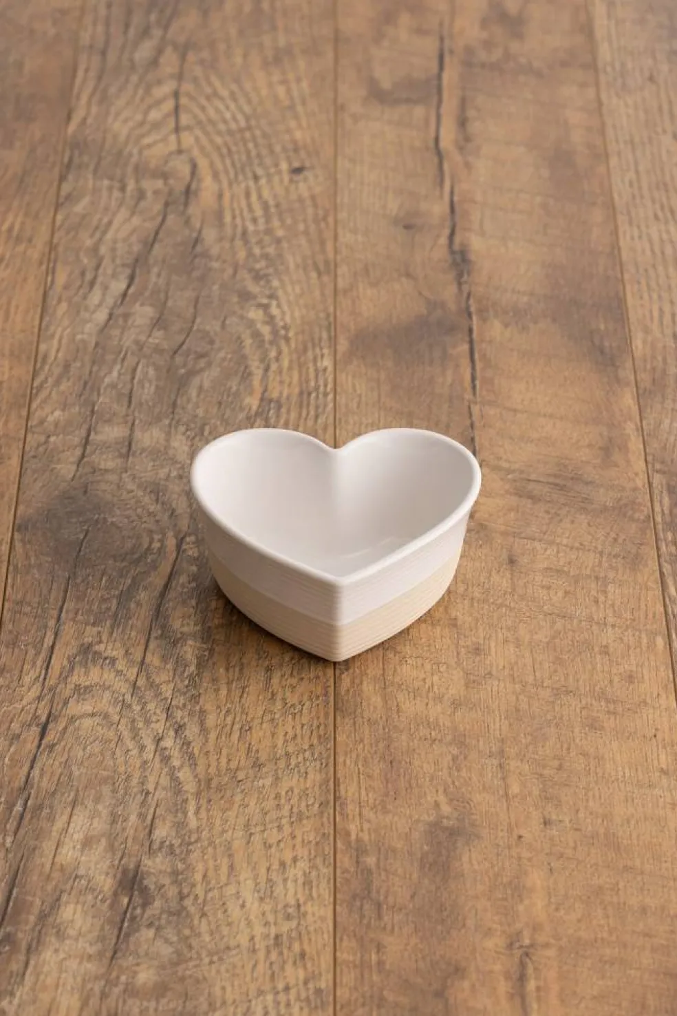 Mason Cash Rustic Charm Heart Baking Dish, 5.5" 375ml Mini Stoneware Oven Dish