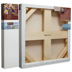 Masterpiece Tahoe Cotton Canvas - 20" x 20", 2-1/2" Profile, Acrylic Primed