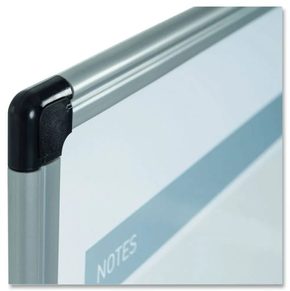 MasterVision 36 in. x 24 in. 3-in-1 Monthly Planning/Scheduling Calendar Planner - White Surface/Satin Aluminum Frame