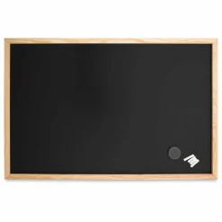 MasterVision Pine Wood Frame Chalkboard - 24" x 36"