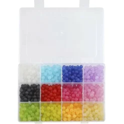 Matte Acrylic Craft Beads, 7.5mm by Bead Landing™