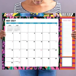 2027 Maximal Mirage Large Desk Pad Monthly Blotter Calendar