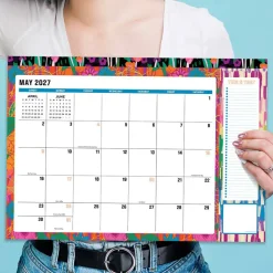 2027 Maximal Mirage Medium Desk Pad Monthly Blotter Calendar