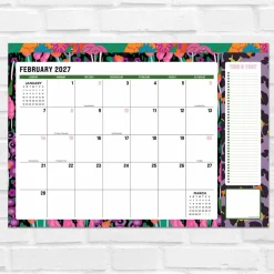 2027 Maximal Mirage Medium Desk Pad Monthly Blotter Calendar
