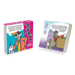 2027 Maxine Daily Desktop Calendar