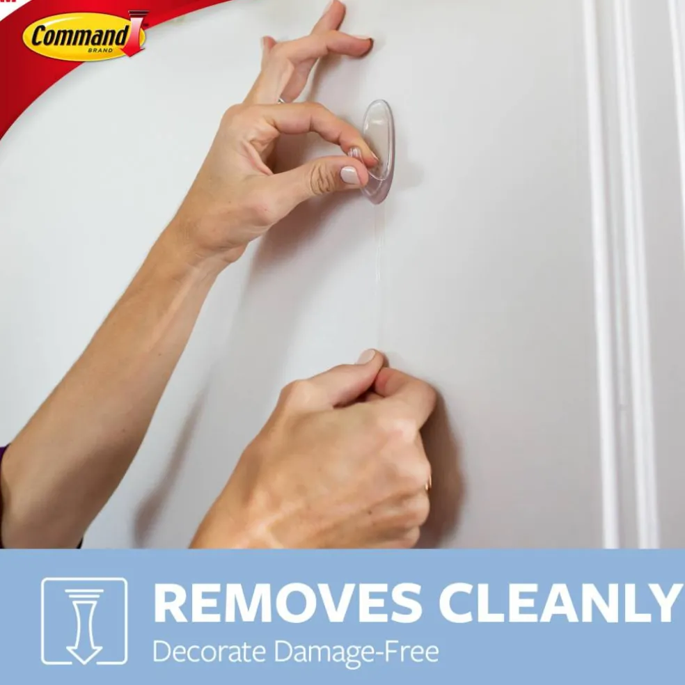 3M Command™ Medium Clear Window Hooks