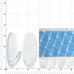 3M Command™ Medium Clear Window Hooks