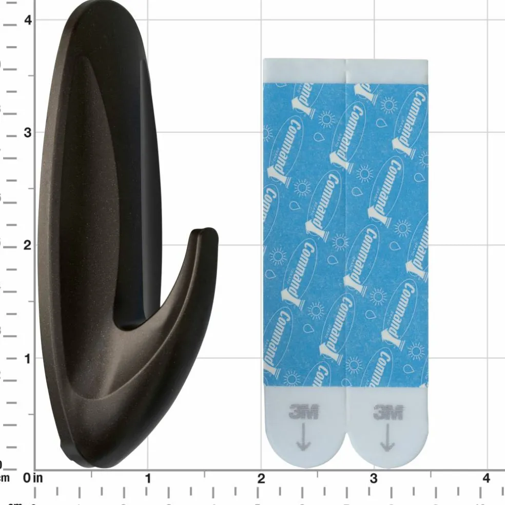3M Command™ Outdoor Designer Hook with Foam Strips