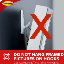 3M Command™ Outdoor Designer Hook with Foam Strips