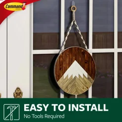 3M Command™ Outdoor Window Hook with Clear Strips