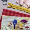 MCreativeJ Mushrooms - Peel Stick and Stitch Hand Embroidery Patterns