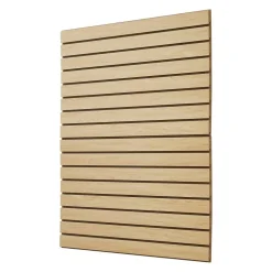 MDF Slat Wall Panels 2 Pack Heavy Duty Garage Wall Organizer System 25 lbs Load Capacity Durable
