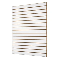 MDF Slat Wall Panels 2 Pack Heavy Duty Garage Wall Organizer System 25 lbs Load Capacity Durable
