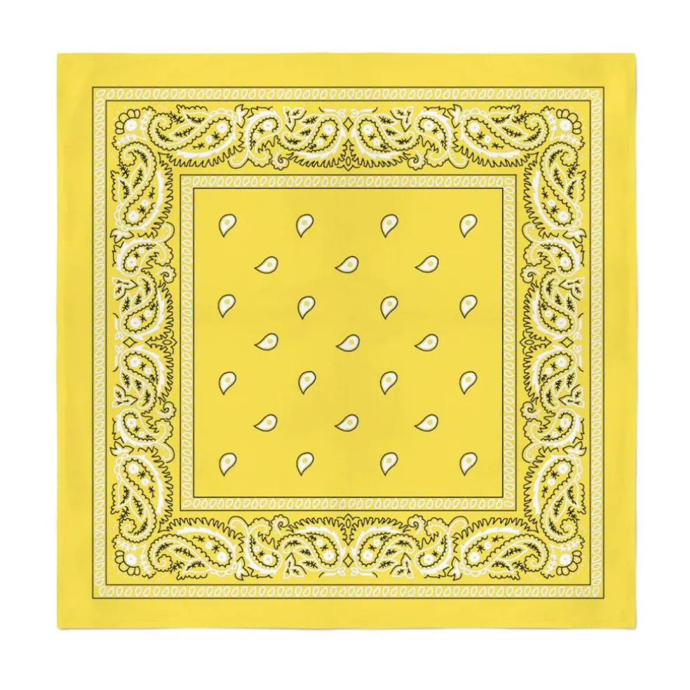 Mechaly Multifunctional 12 Pack Dozen Cotton Paisley Bandanas