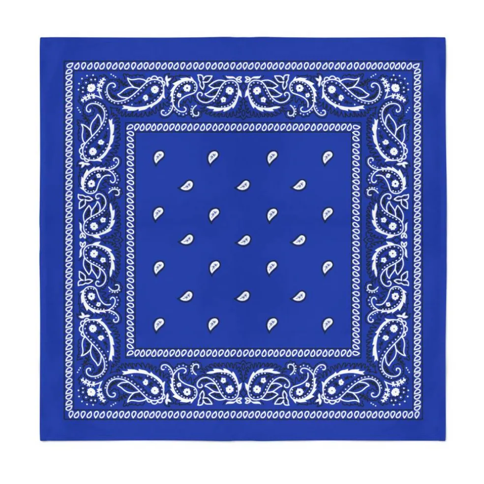 Mechaly Multifunctional 12 Pack Dozen Cotton Paisley Bandanas