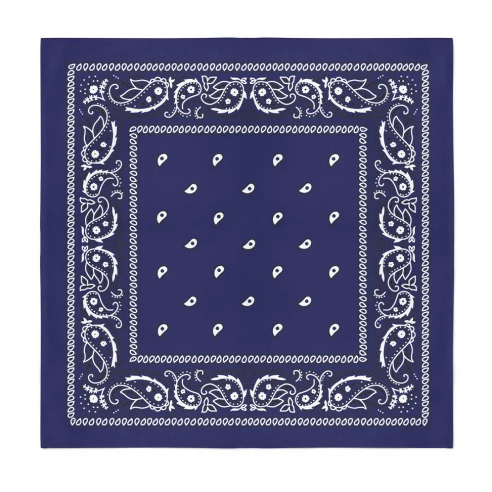 Mechaly Multifunctional 12 Pack Dozen Cotton Paisley Bandanas
