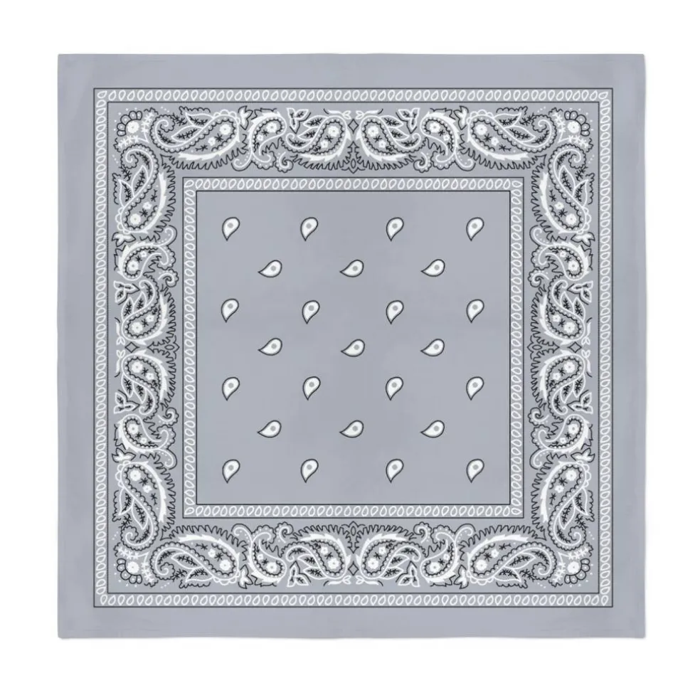 Mechaly Multifunctional 12 Pack Dozen Cotton Paisley Bandanas