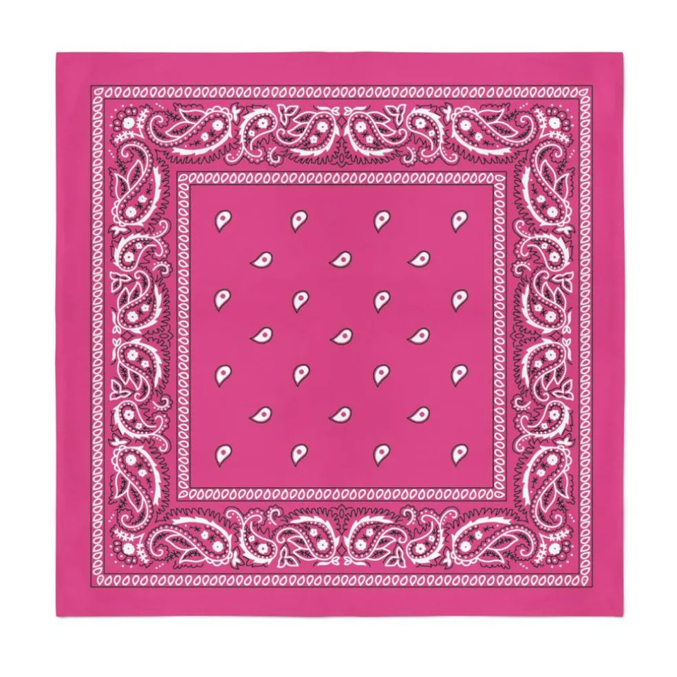 Mechaly Multifunctional 12 Pack Dozen Cotton Paisley Bandanas
