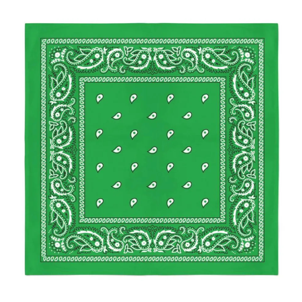 Mechaly Multifunctional 12 Pack Dozen Cotton Paisley Bandanas