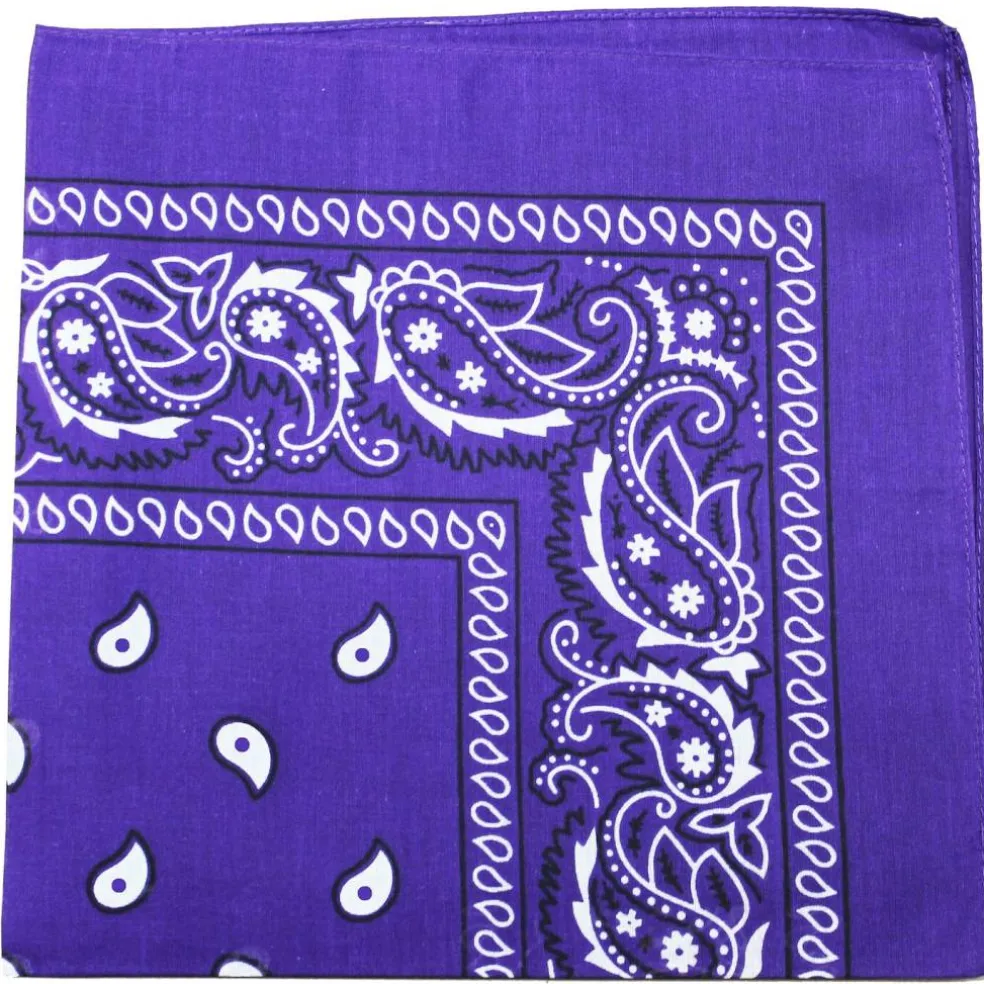 Mechaly Paisley 100% Cotton Bandanas