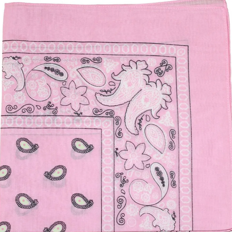 Mechaly Paisley 100% Cotton Bandanas - 6 Pack