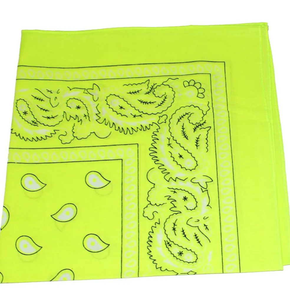 Mechaly Paisley 100% Cotton Bandanas - 6 Pack