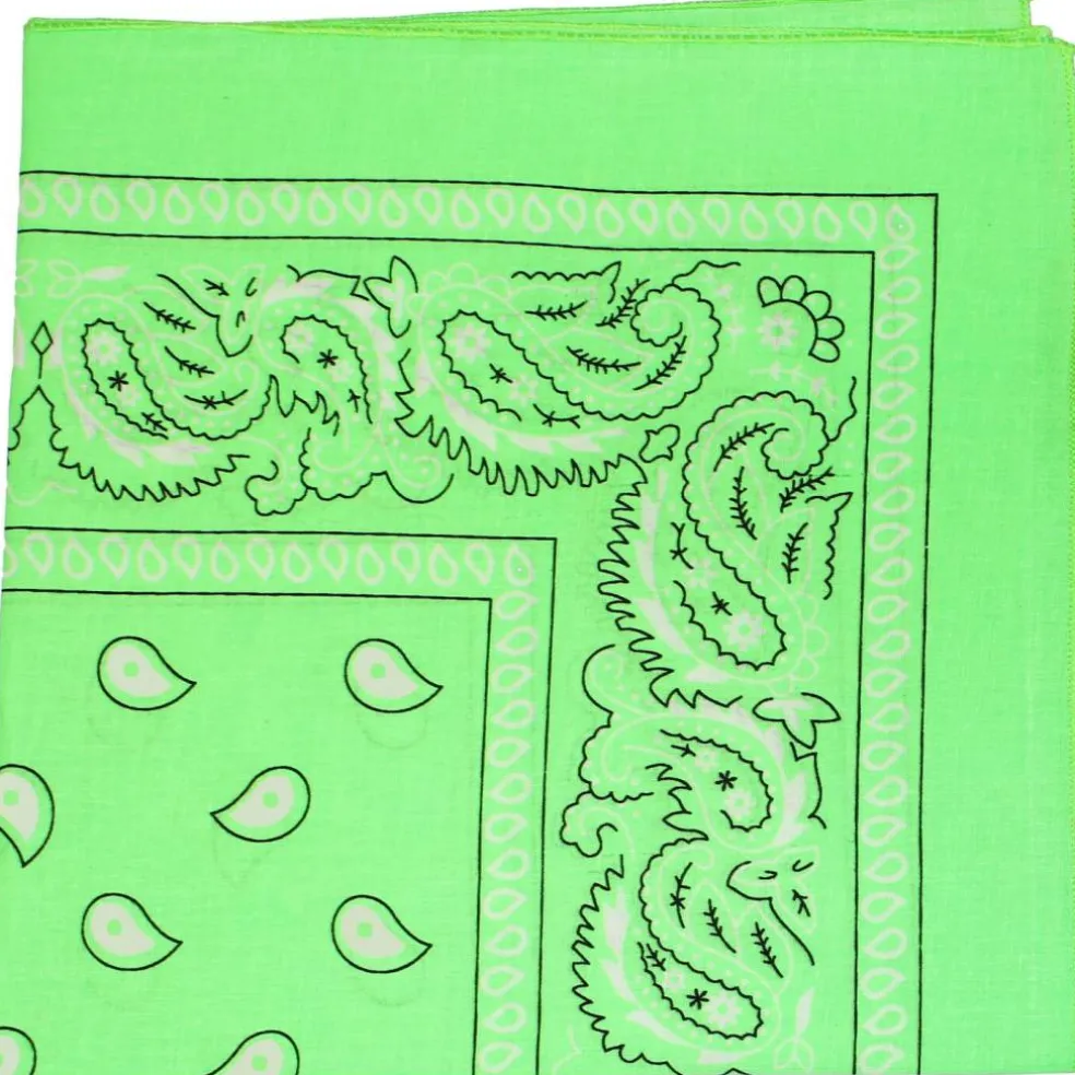 Mechaly Paisley 100% Cotton Bandanas - 6 Pack