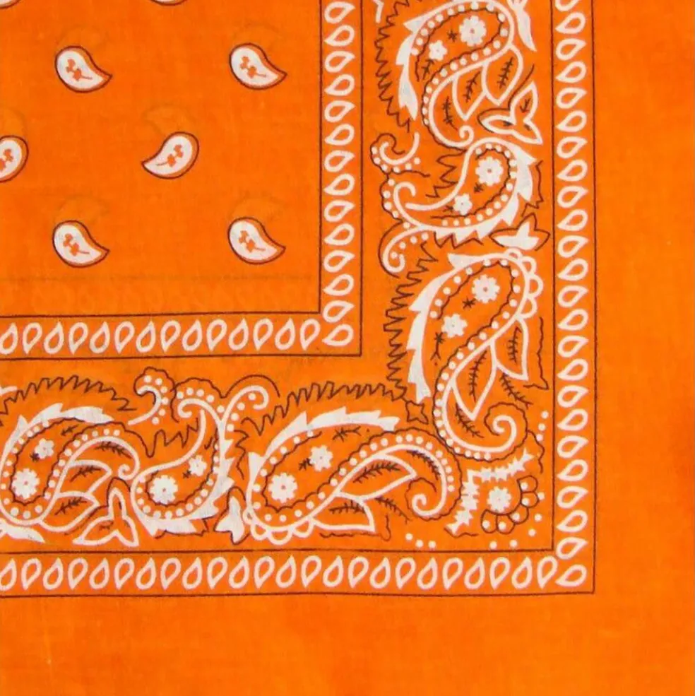 Mechaly Paisley 100% Cotton Bandanas - 6 Pack