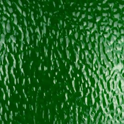 12" Medium Green Hammered Fusible Stained Glass Sheet