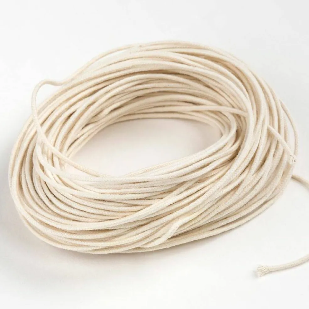 Medium Paper Core Wicking for Candlemaking (3 yds)