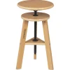 Meeden Adjustable Drafting Stool - 19" - 26" H, 12" Dia.
