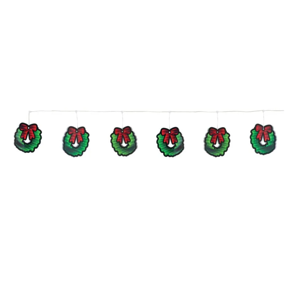Melrose 72" LED Wreath Garland EkkoLight