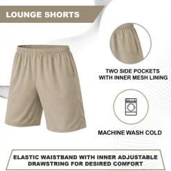 Men's Classic Poly Tech Lounge Shorts (S-3XL)