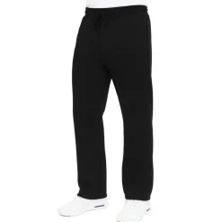 Mens Regular Fit Open Bottom Fleece Jogger Sweatpants (S-3XL)